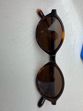 Tortoiseshell Round Women’s Sunglasses - Brown Lenses